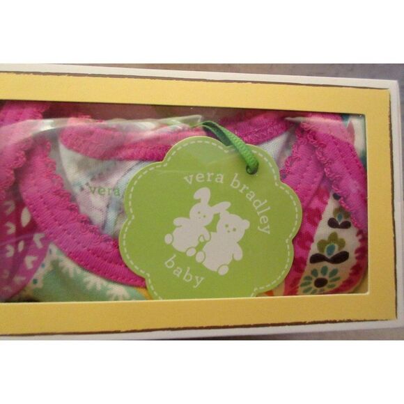 Vera Bradley Baby Tutti Frutti Ruffled Bottom Bodysuit Boxed Sz 3-6 Months NEW - Picture 3 of 7